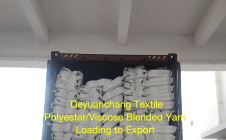 Polyester / Viscose Blended Yarn Exporting 