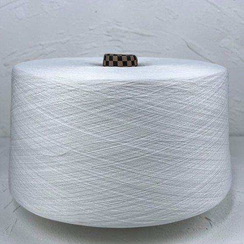 Factory Wholesale Manufacturer High Quality 24S/1, 26S/1, 36S/1, 90% Polyester 10% Viscose Vortex Spun Yarn