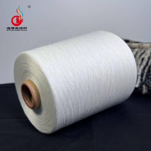 Hot Sell 100% Viscose Moisture-Absorbent 30S/1 Raw White Ring Spun Yarn Shandong Hand Knitting Textile Weaving