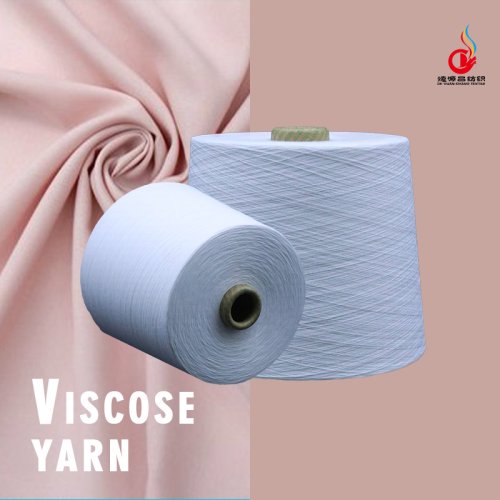 100% Viscose 40 Count Raw Ring Spun Moisture-Absorbent Yarn for Hand Knitting From Shandong