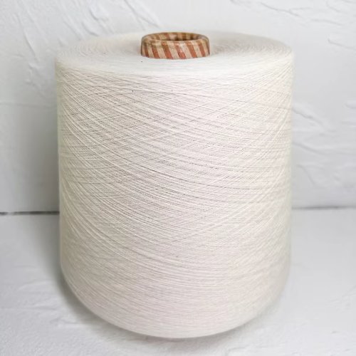 60% Cotton 40% Polyester CVC 60/40 High Tenacity Carded Ring Spinning 40S/1 Blended Raw White Yarn for Knitting and Weaving